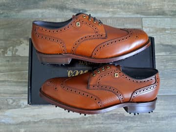 FootJoy style 51227: Smooth and Pebbled Brown