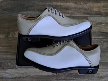 FootJoy style 52180: Tan/White