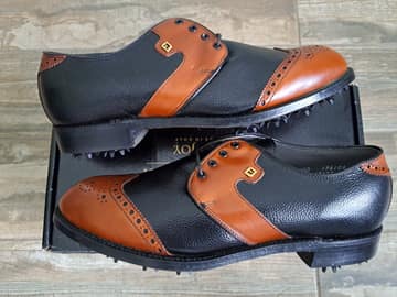FootJoy style 57570: Pebbled Black/Smooth Brown